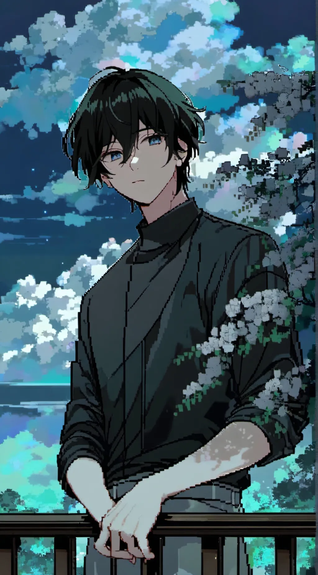 ai character: leo background