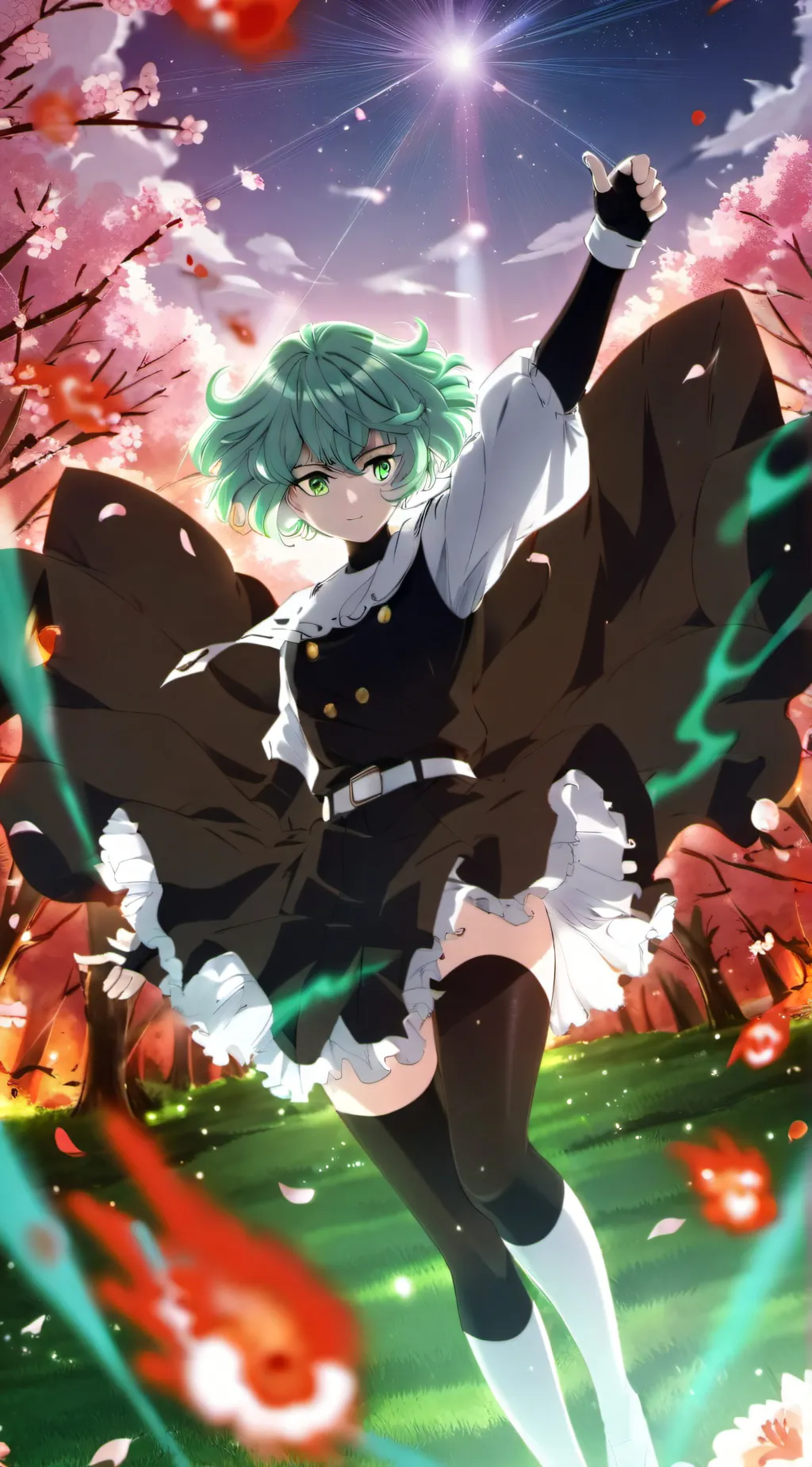 ai character: Tatsumaki 2.0 background