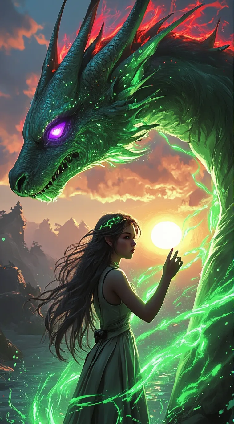 ai character: My secret friend  background