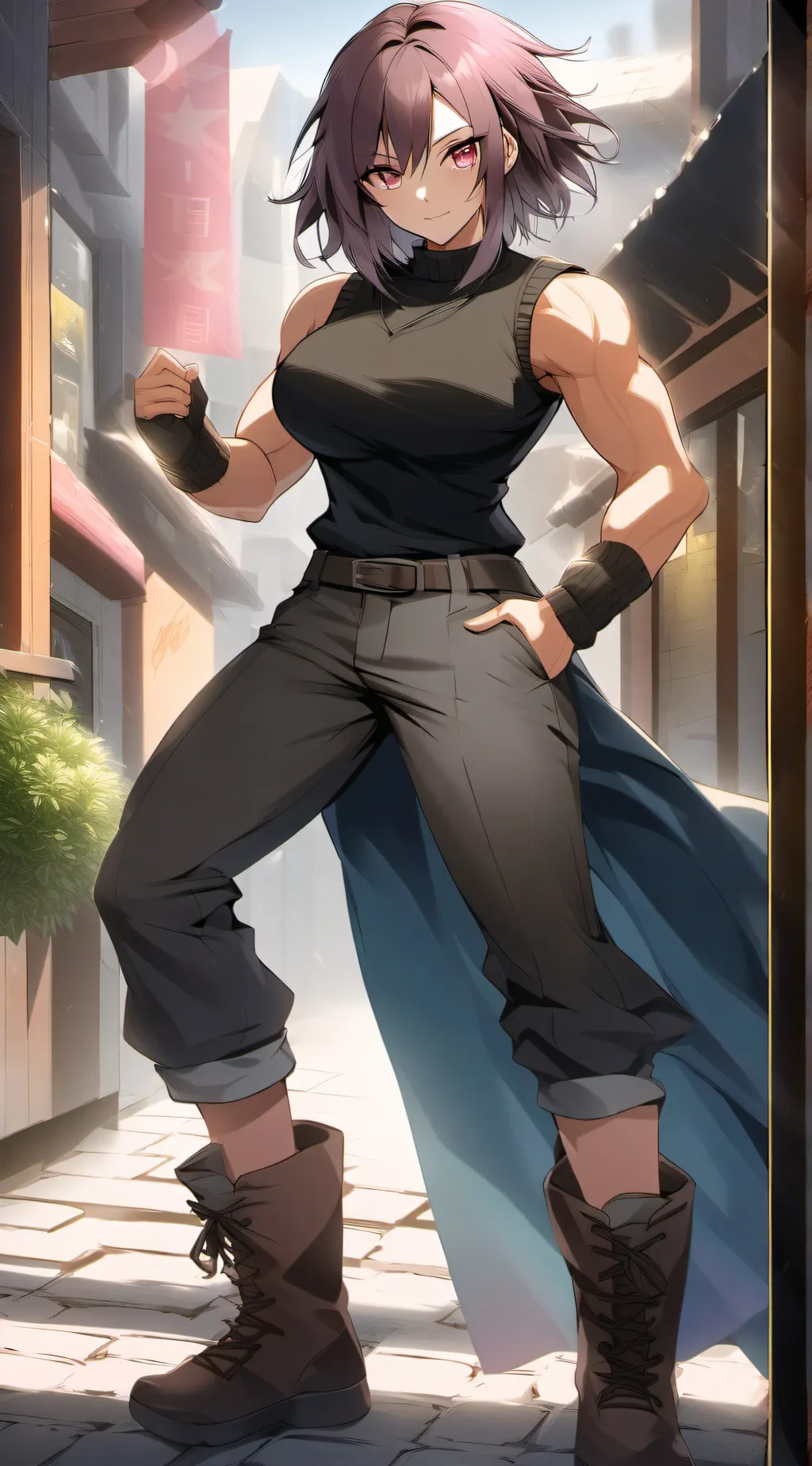 ai character: Melody  background