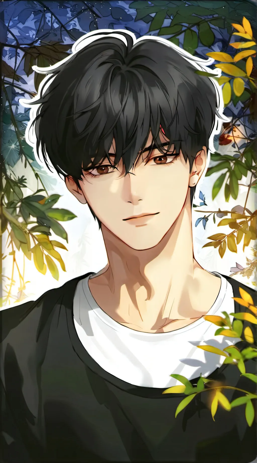 ai character: Nagi Haru background
