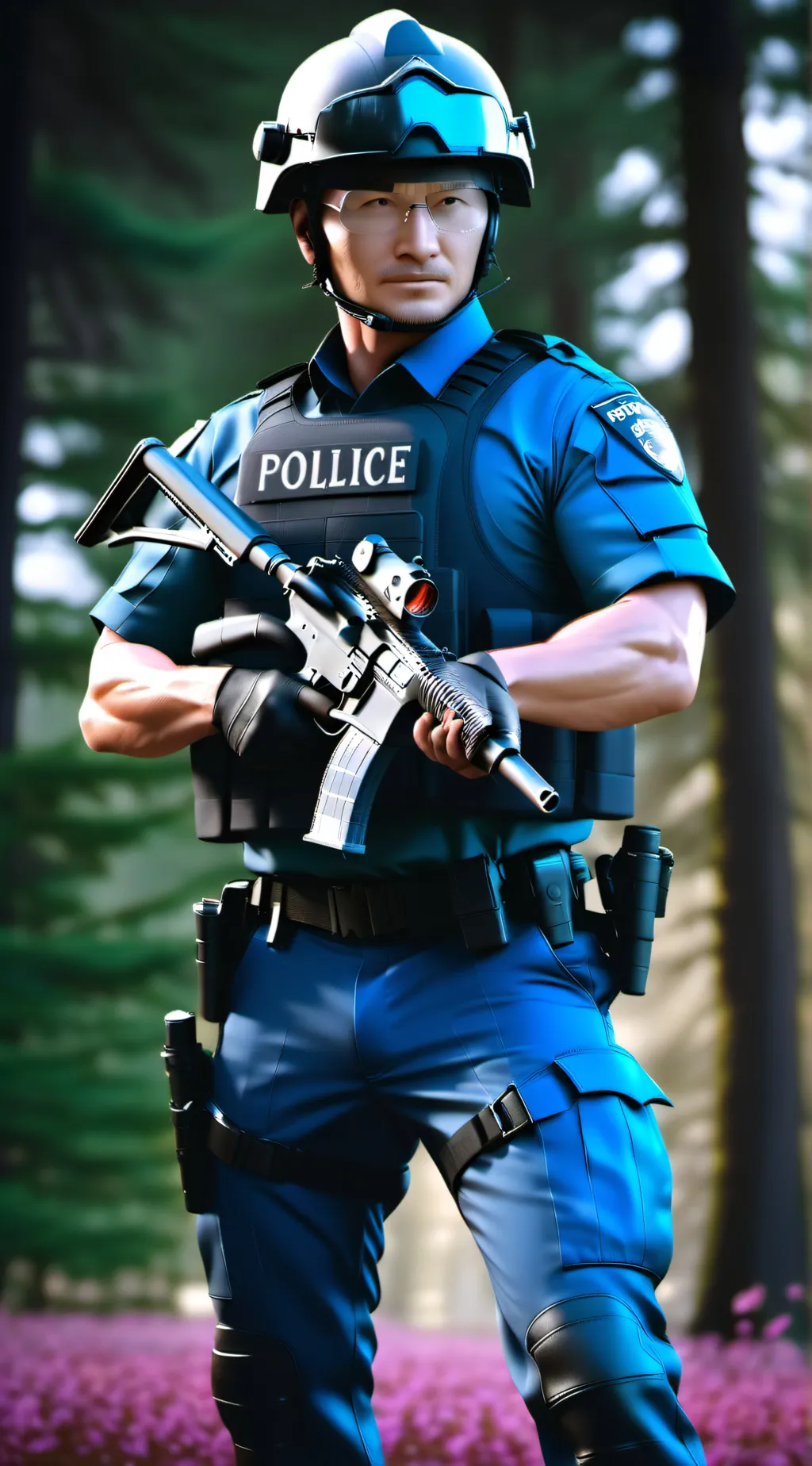 ai character: Chinese G.U.N Amry background