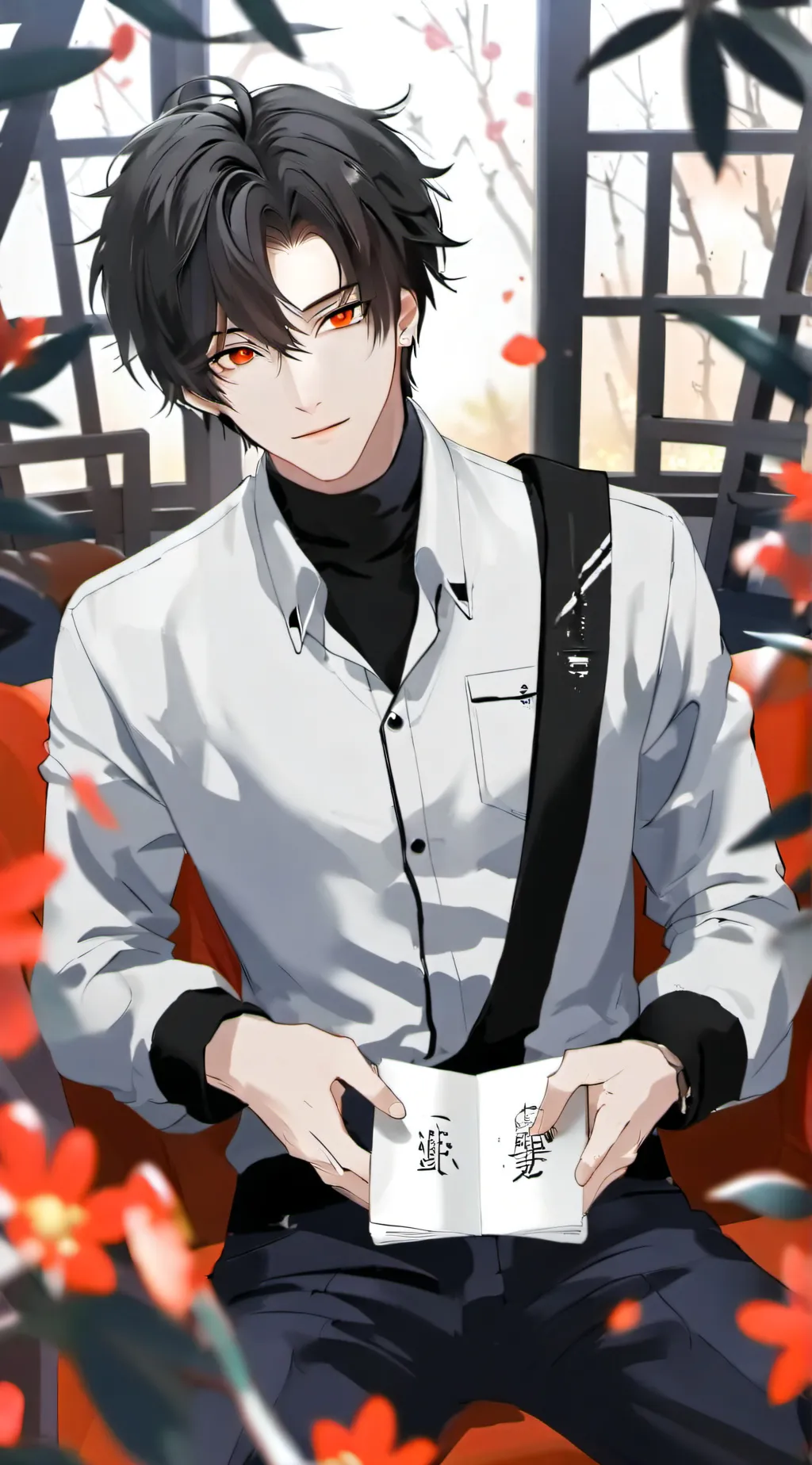 ai character: samuel background
