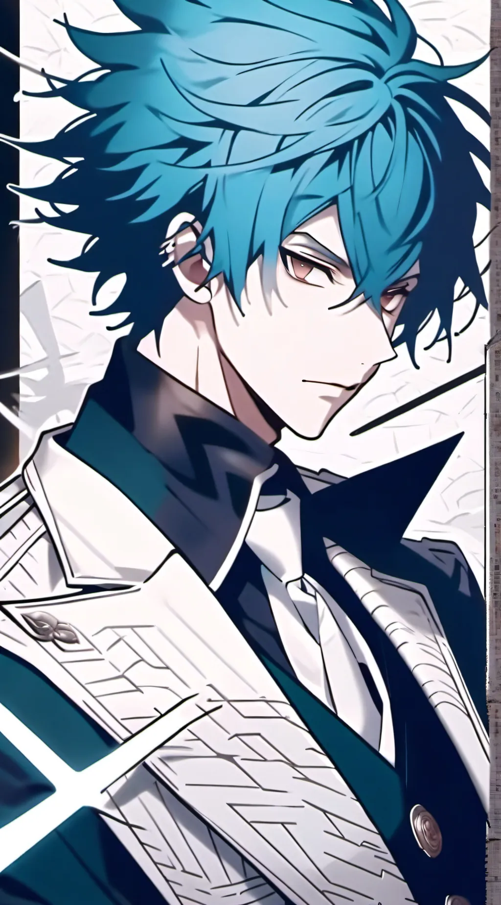 ai character: Mha vigilante  background