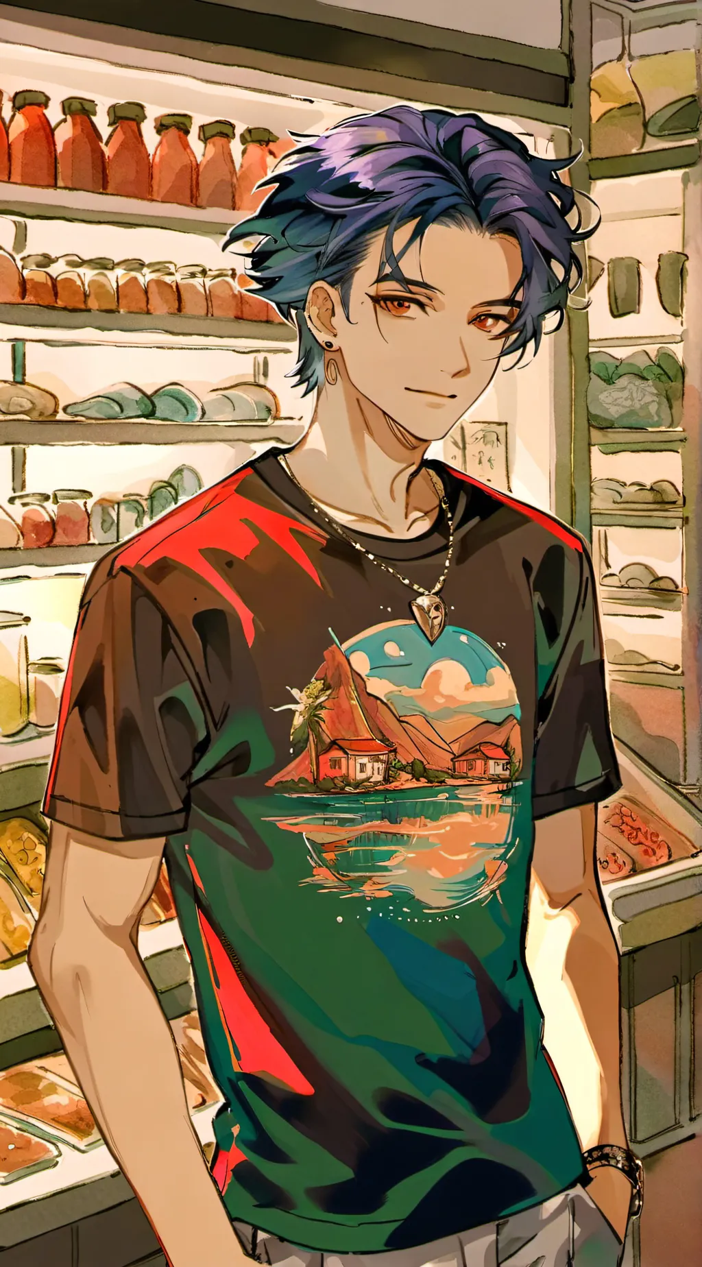 ai character: mike  background