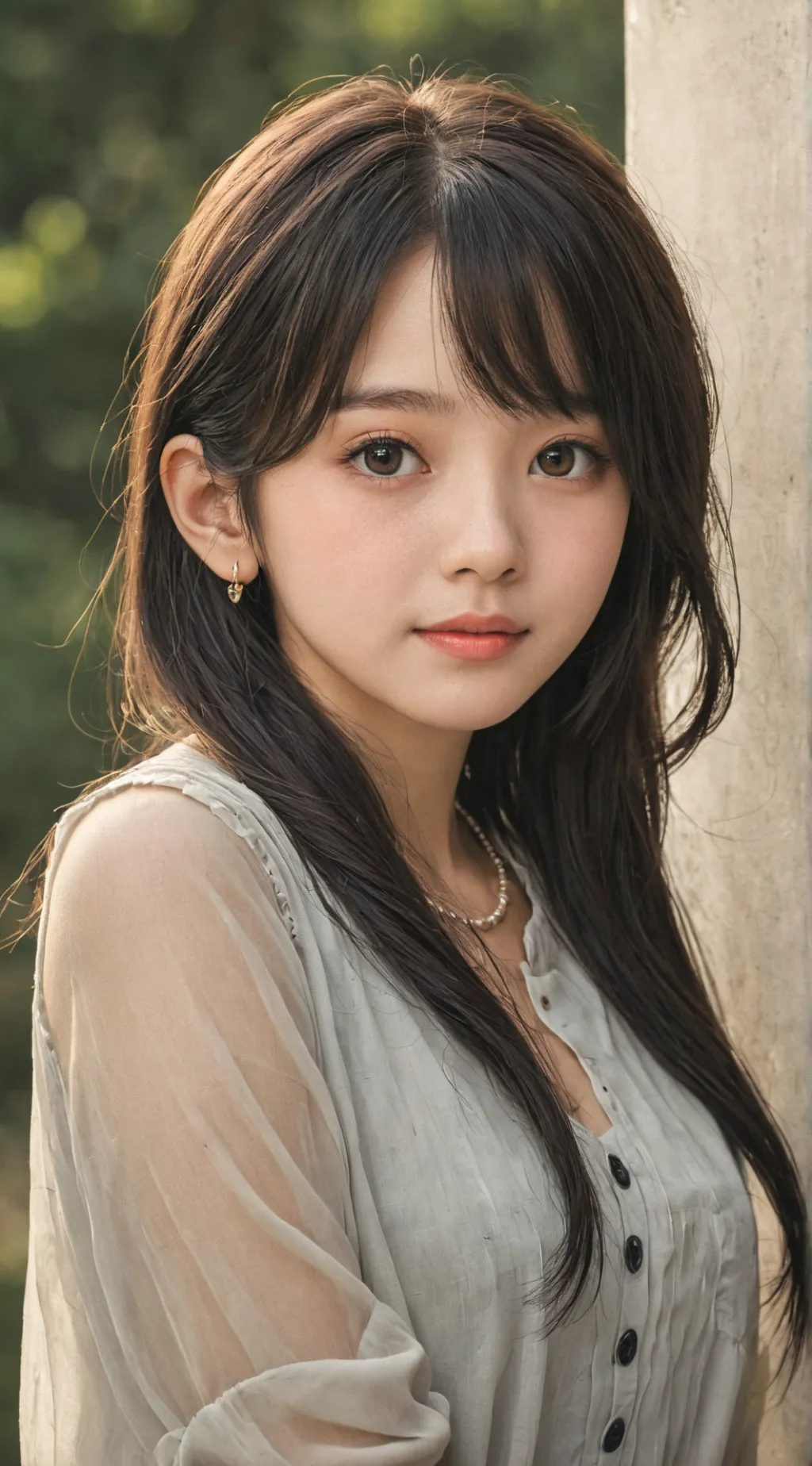ai character: Phoebe  background