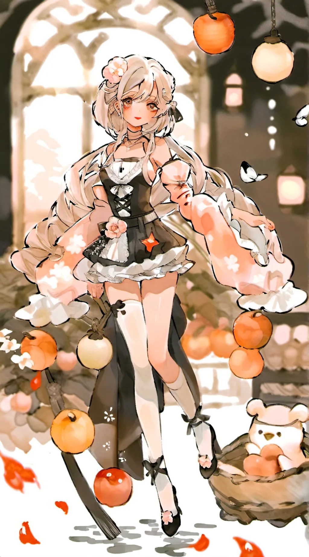 ai character: cutey background