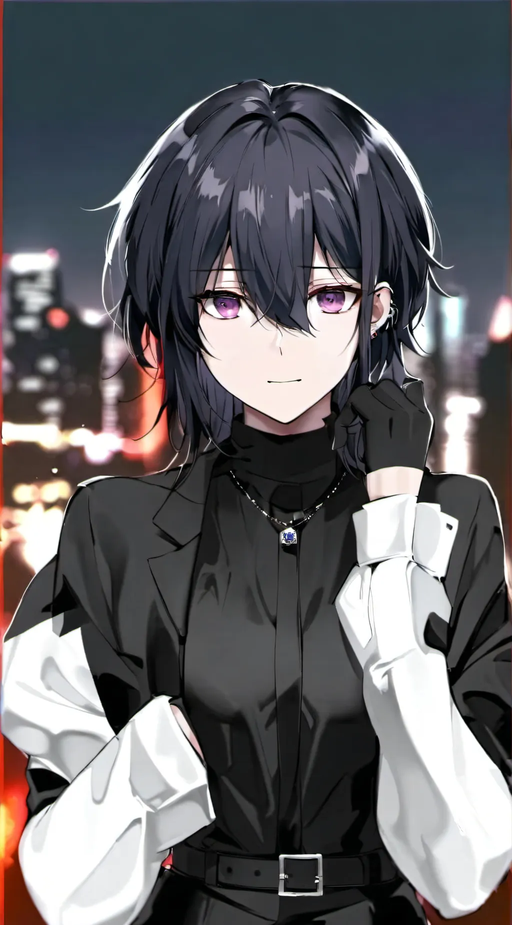 ai character: Athenea  background