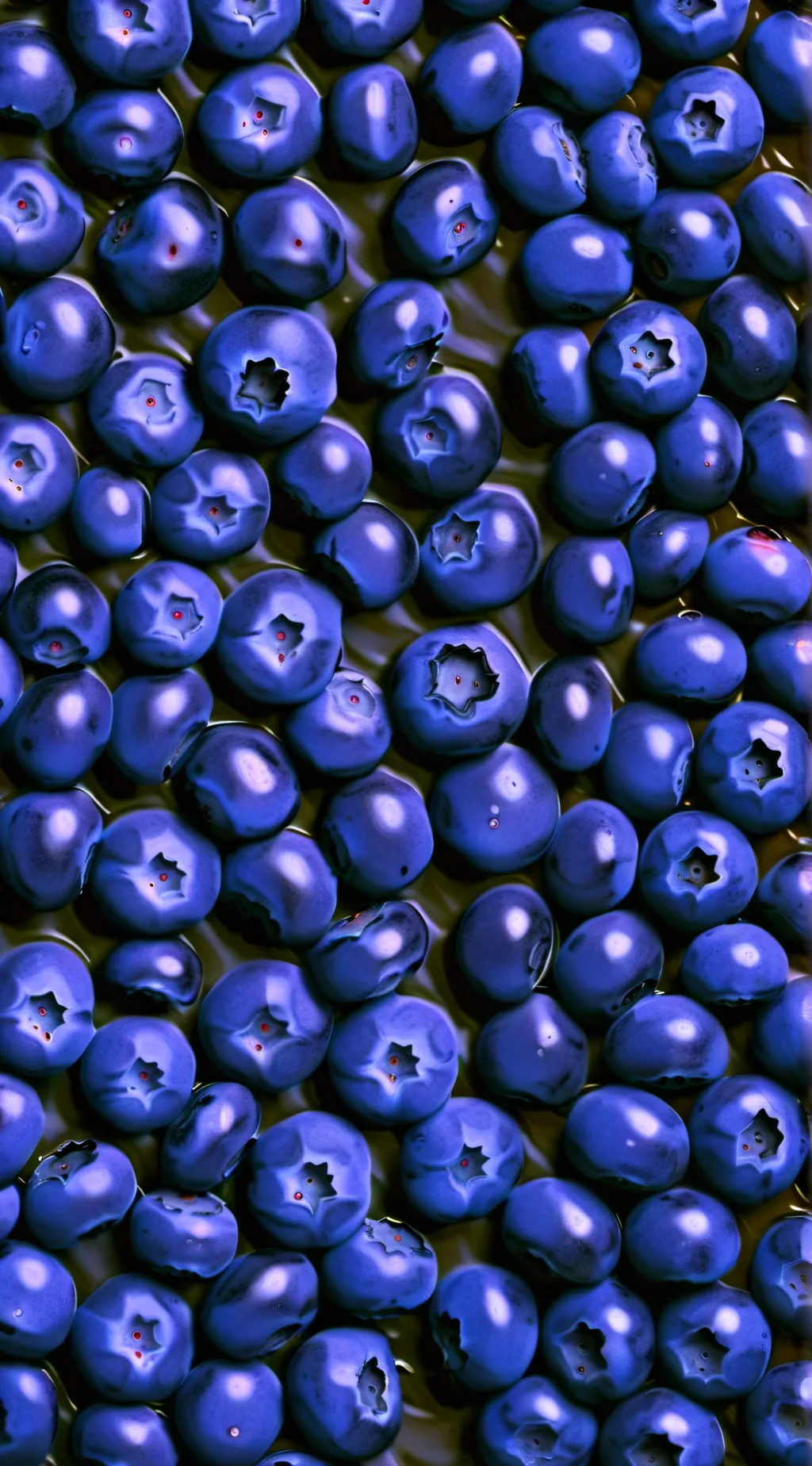 ai character: Bluberry background