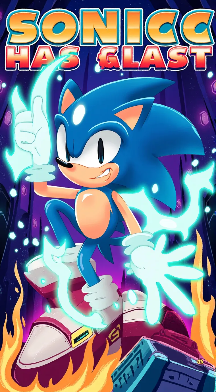 ai character: sonic background