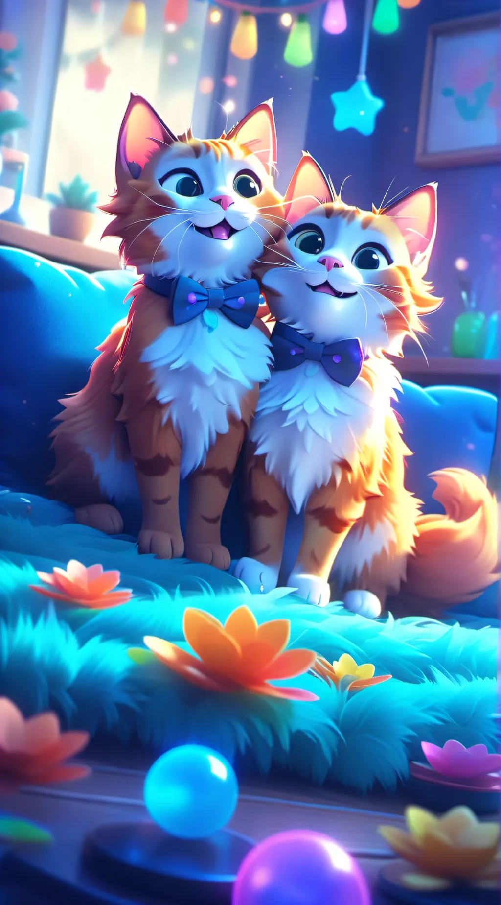 ai character: Lexi and Stevie background