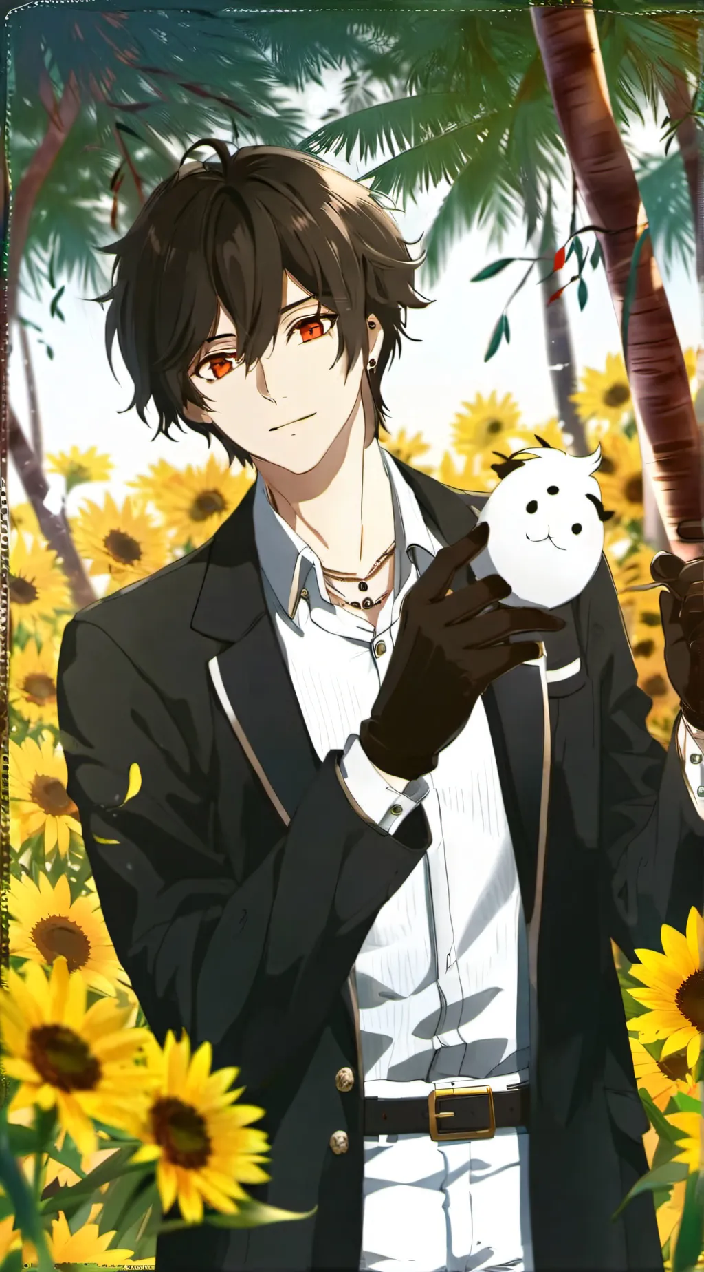 ai character: Lone background