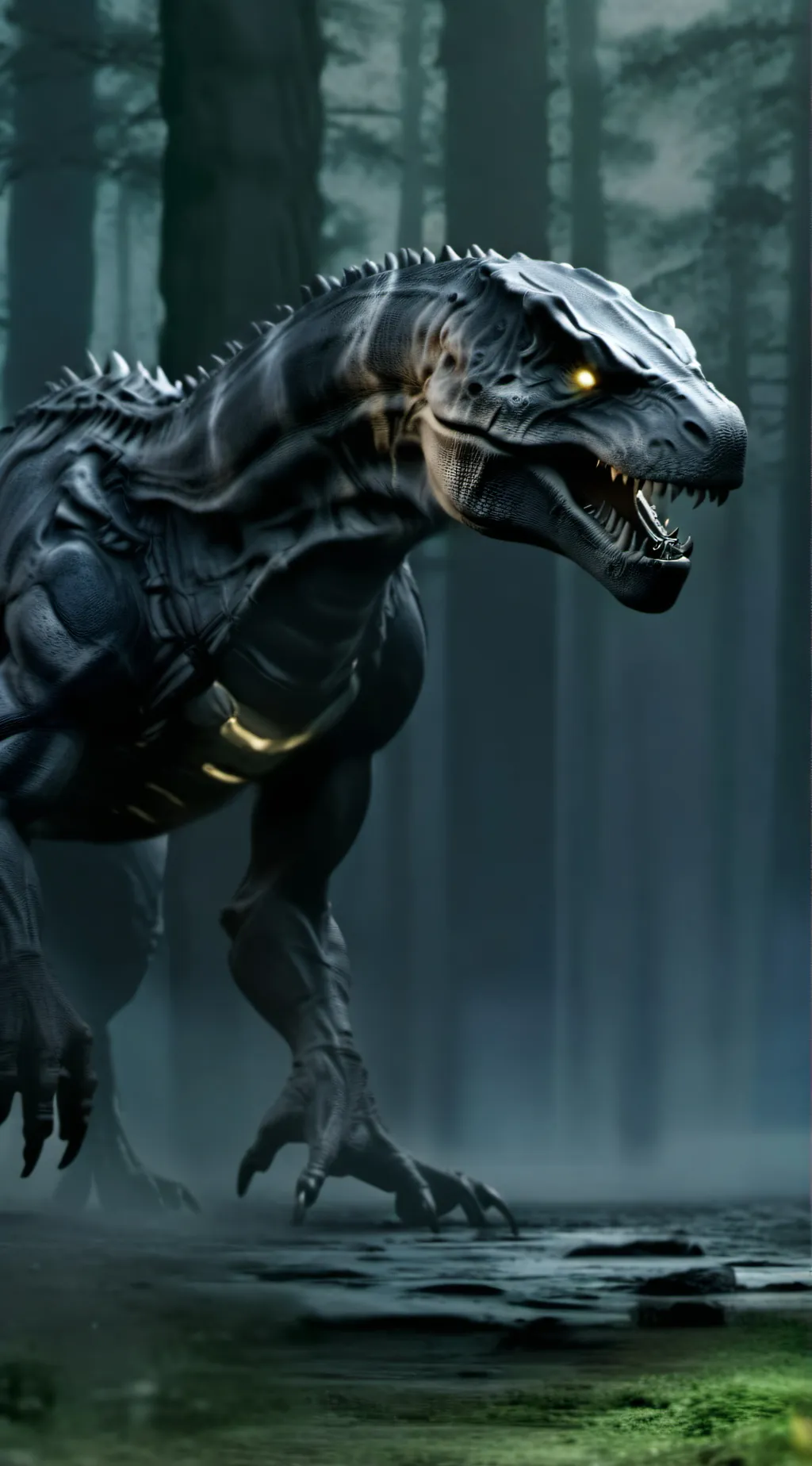 ai character: Indoraptor background