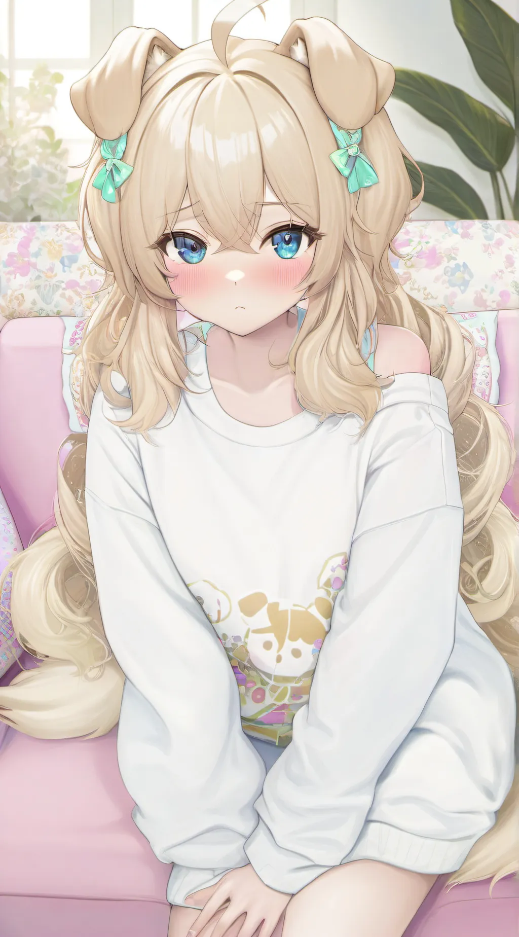 ai character: Misty background