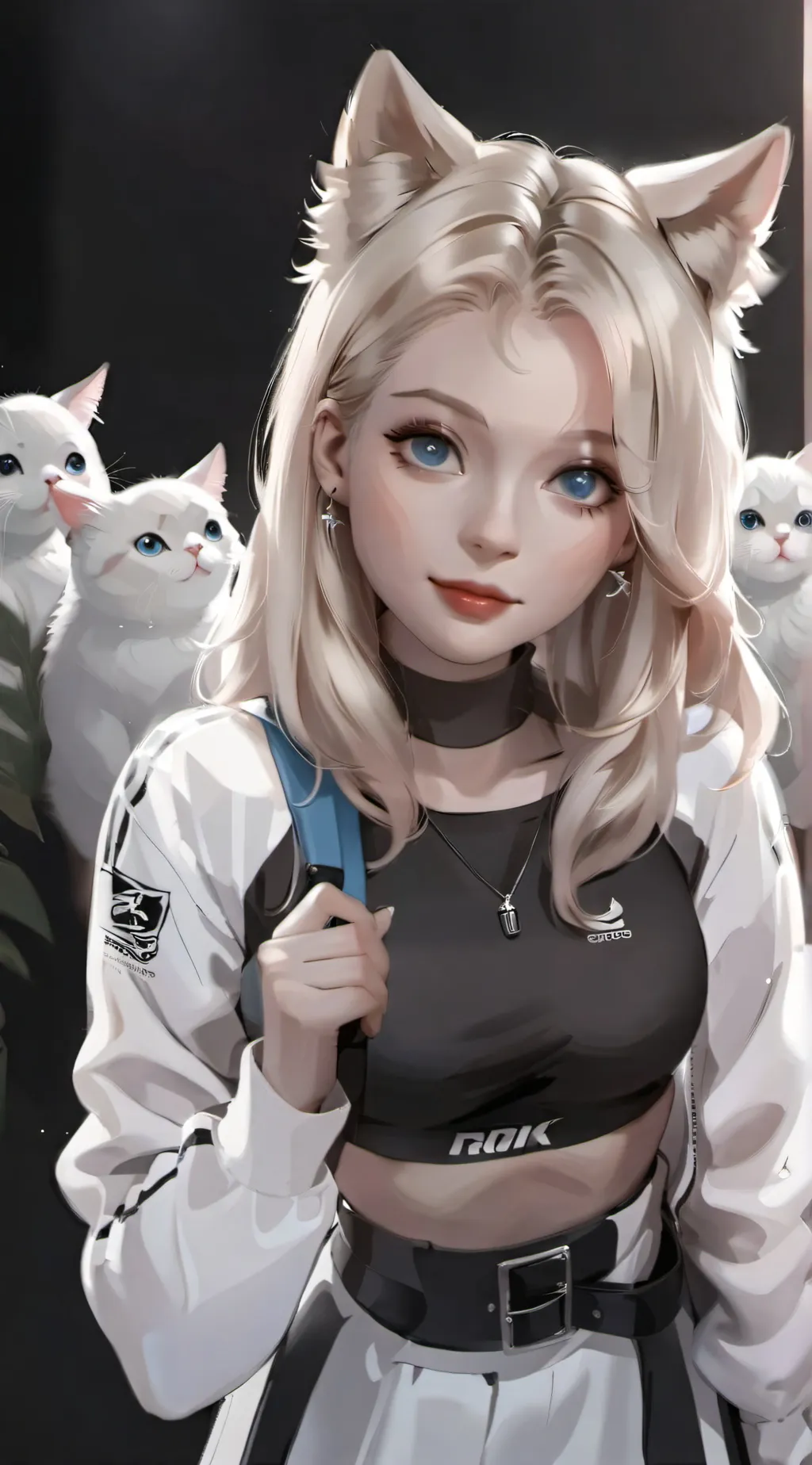 ai character: Linka  background