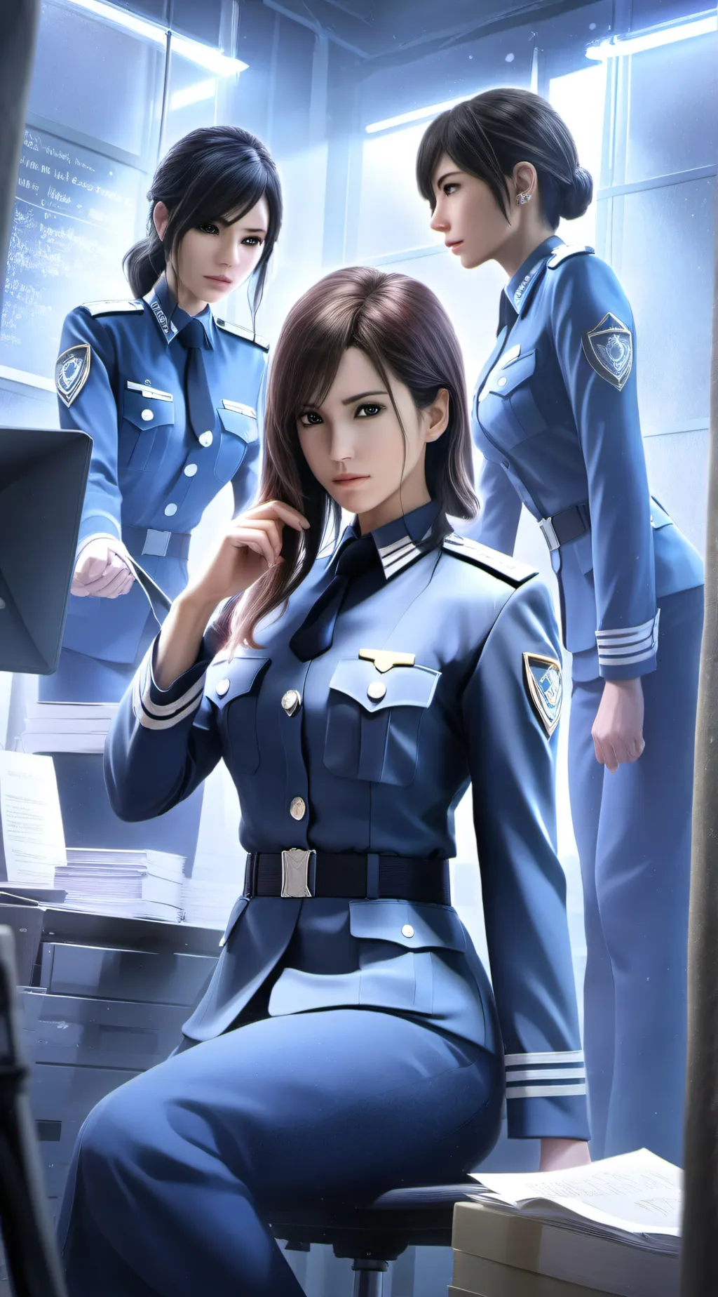 ai character: Interrogators  background