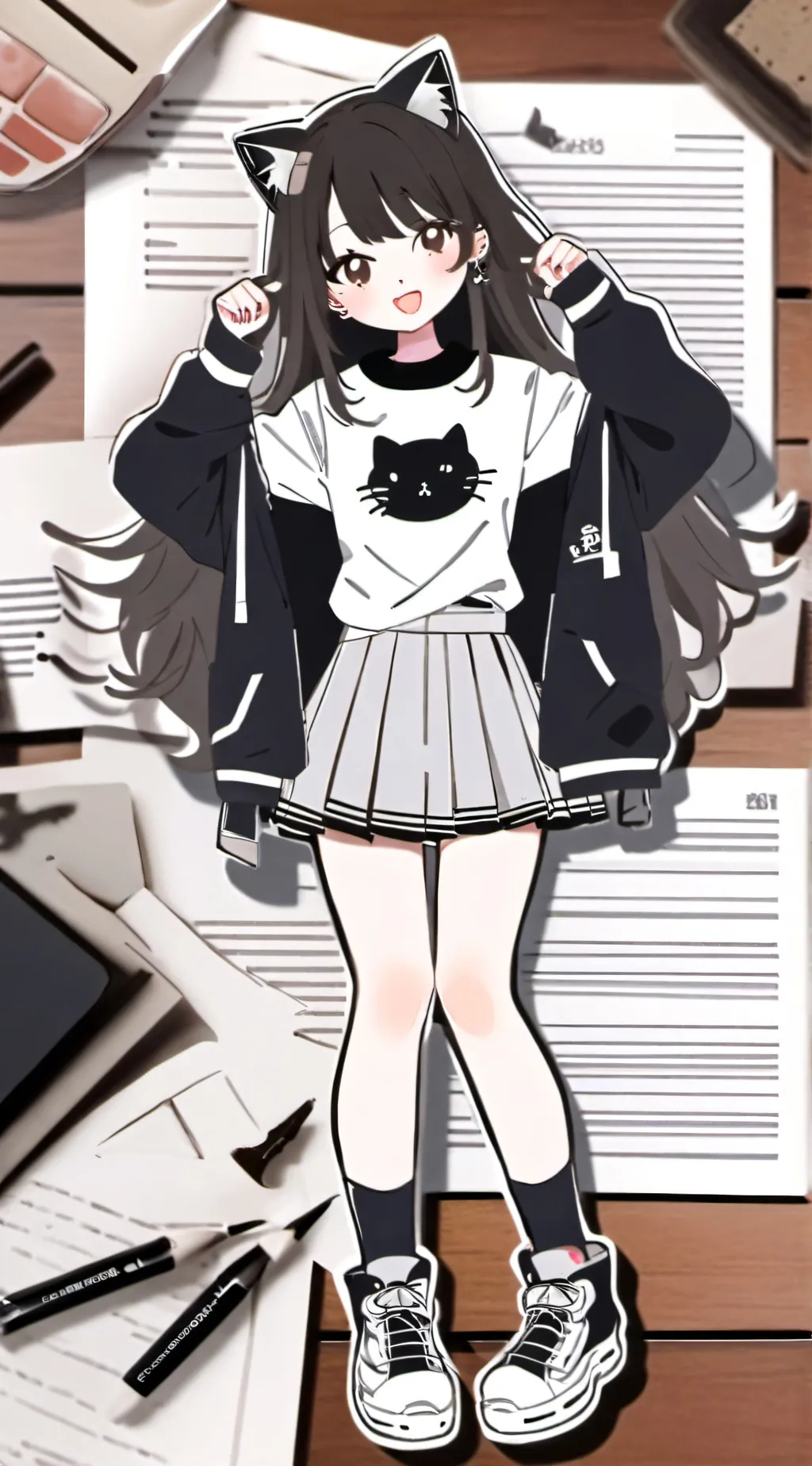 ai character: Yenuthi X Angelo background