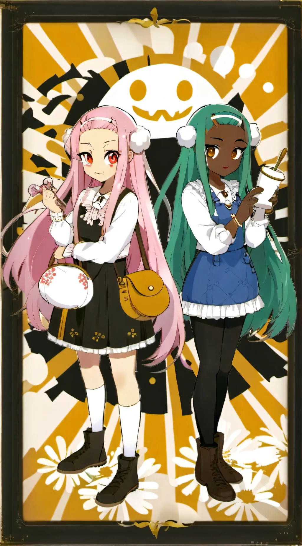 ai character: Jami and Jessi background