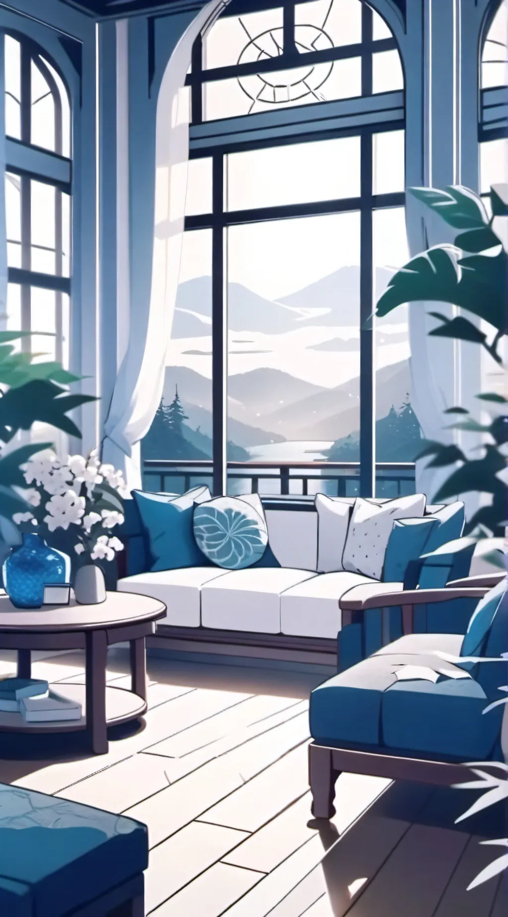 ai character: Mha in your home background