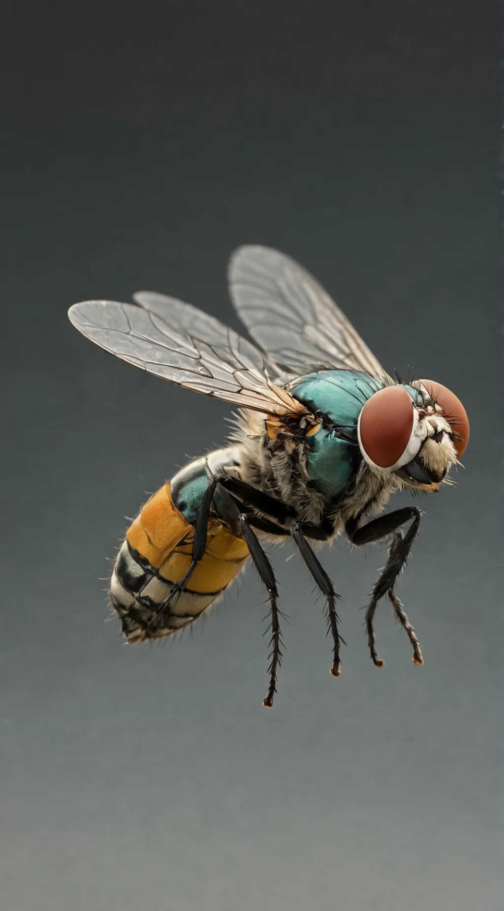 ai character: fly background