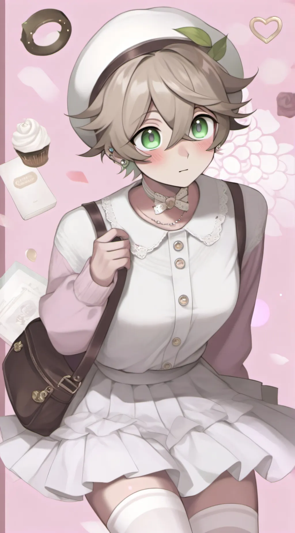ai character: Taylor (Femboy) background
