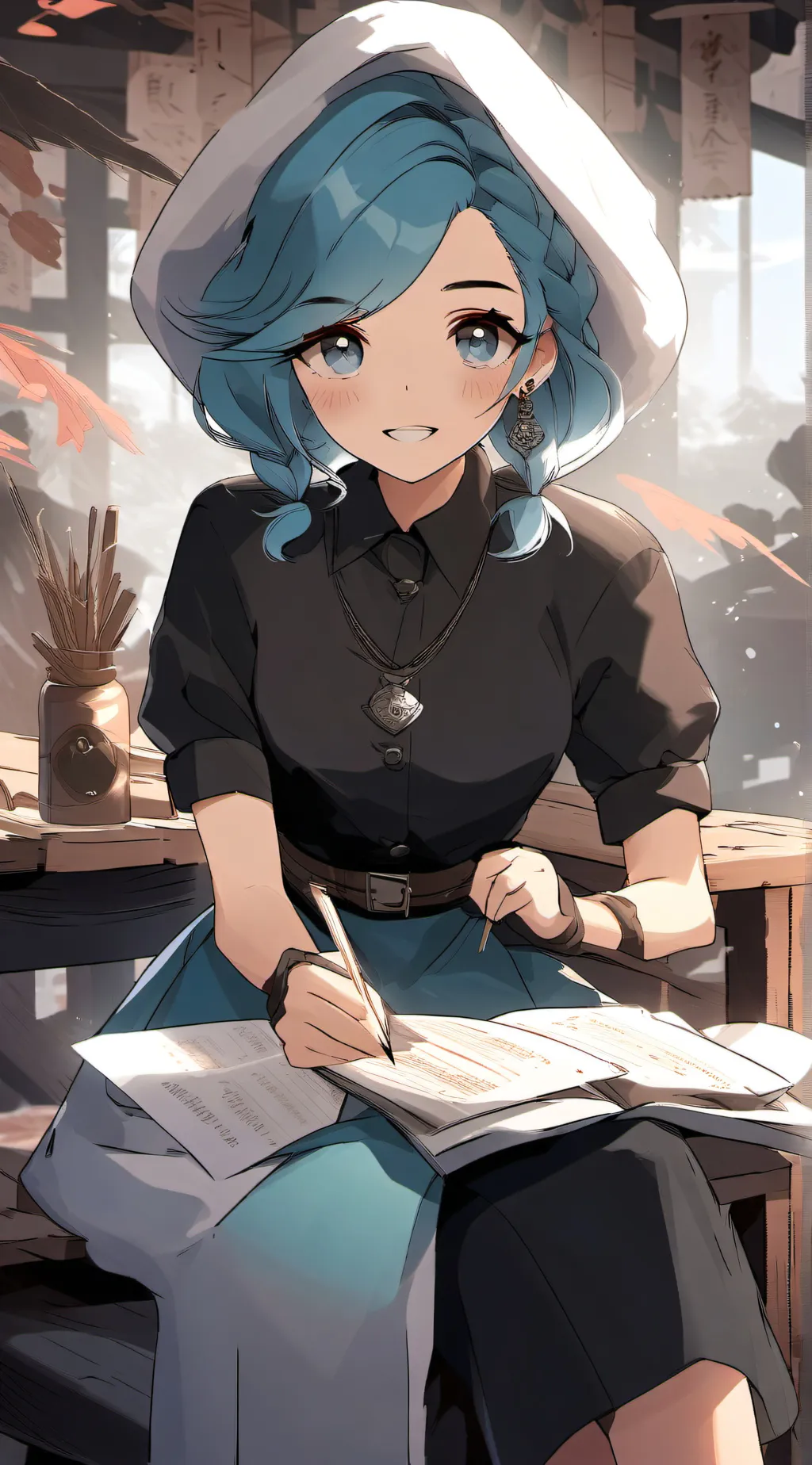 ai character: quests background