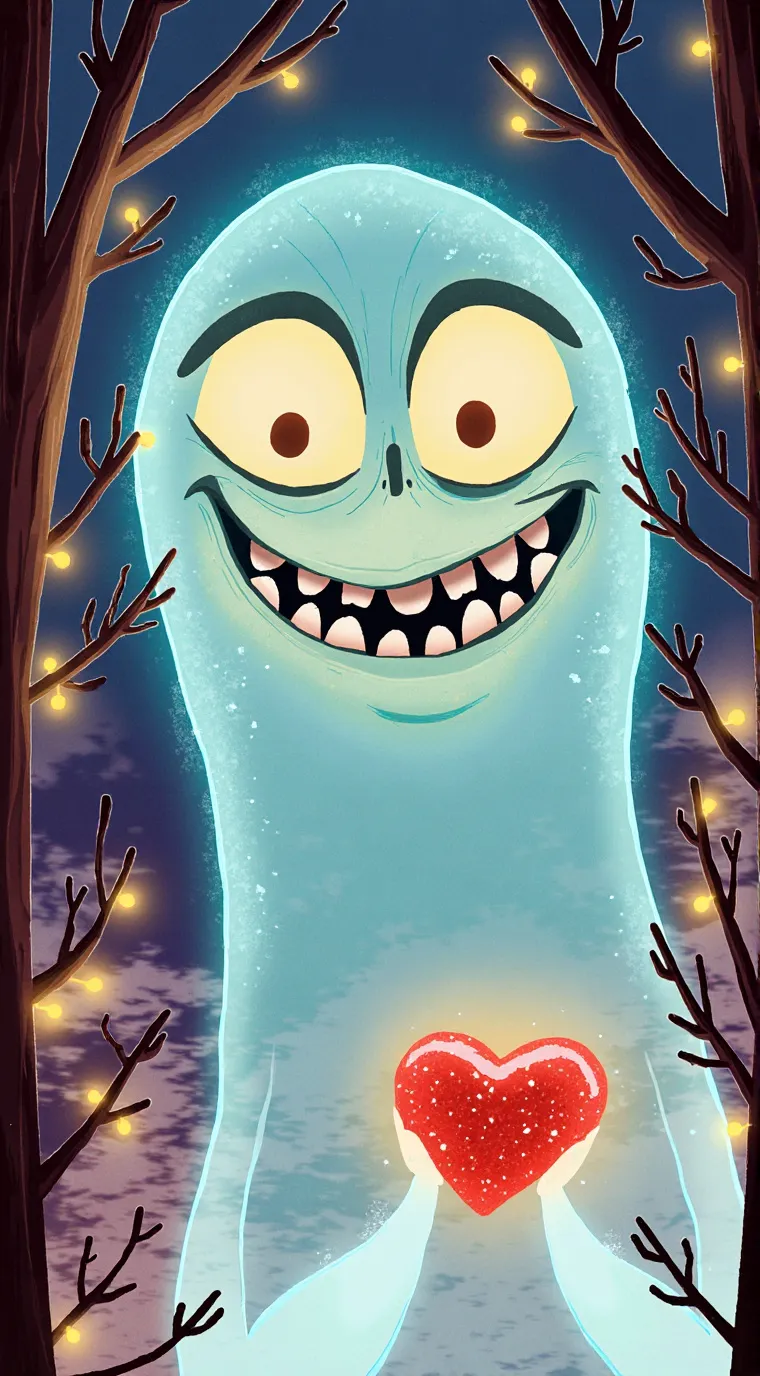 ai character: Halloween background