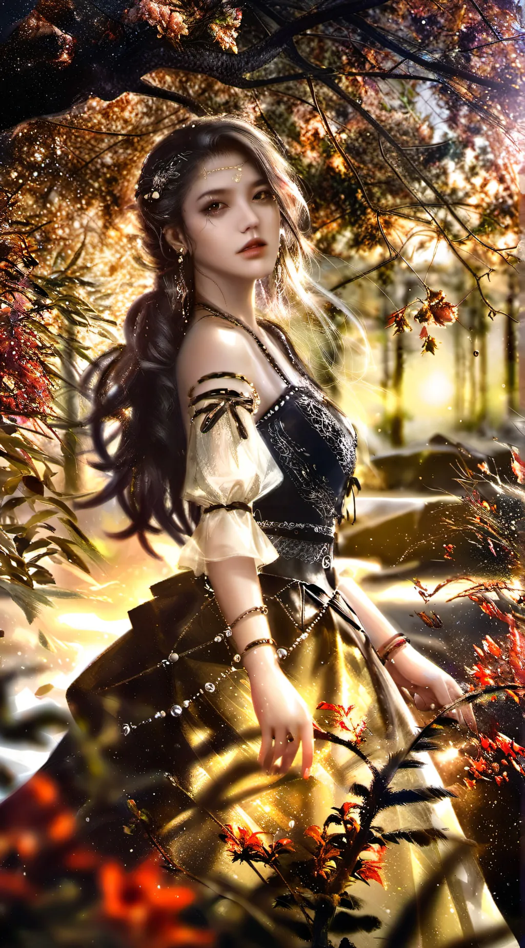 ai character: Elara background