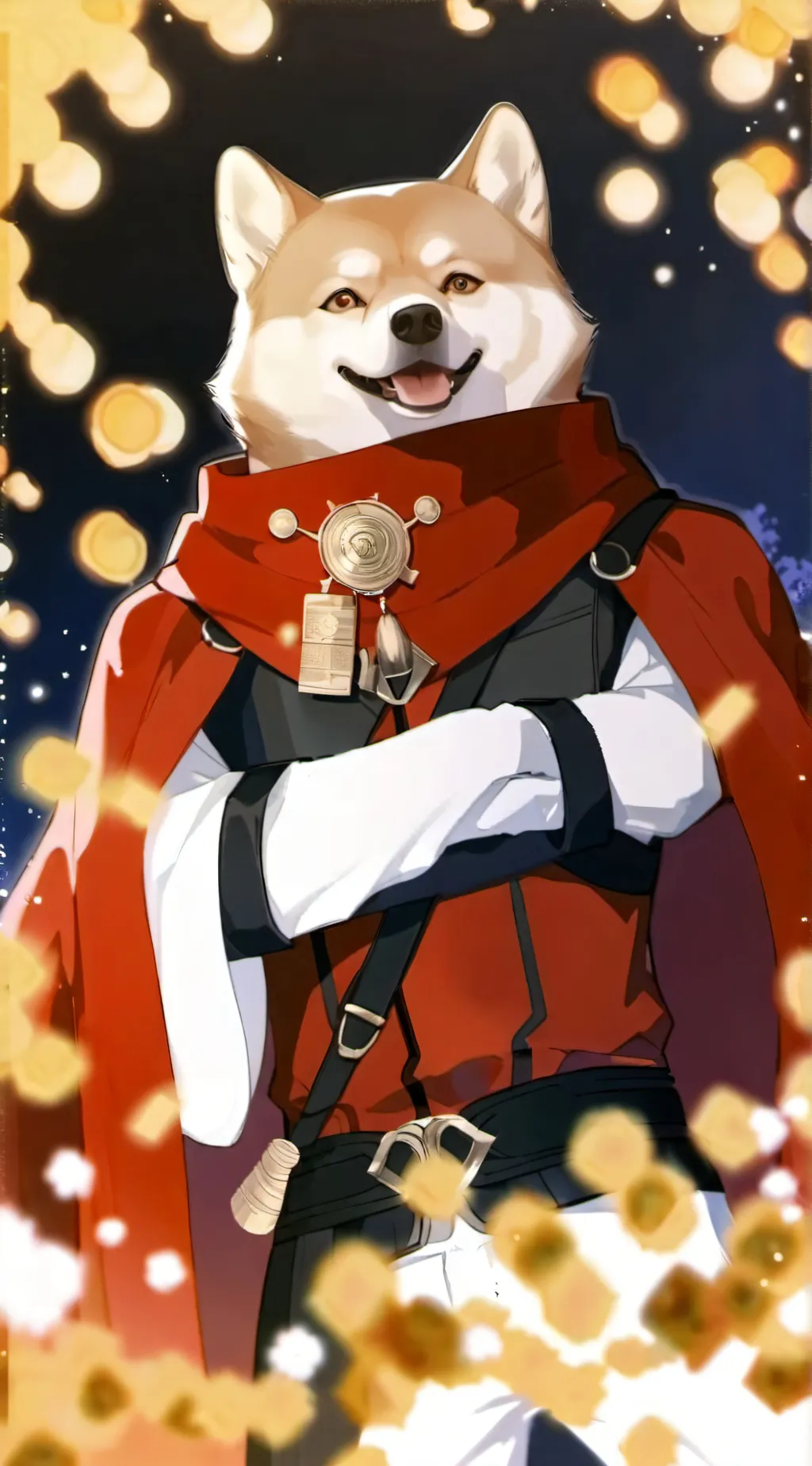 ai character: trainer Doge background