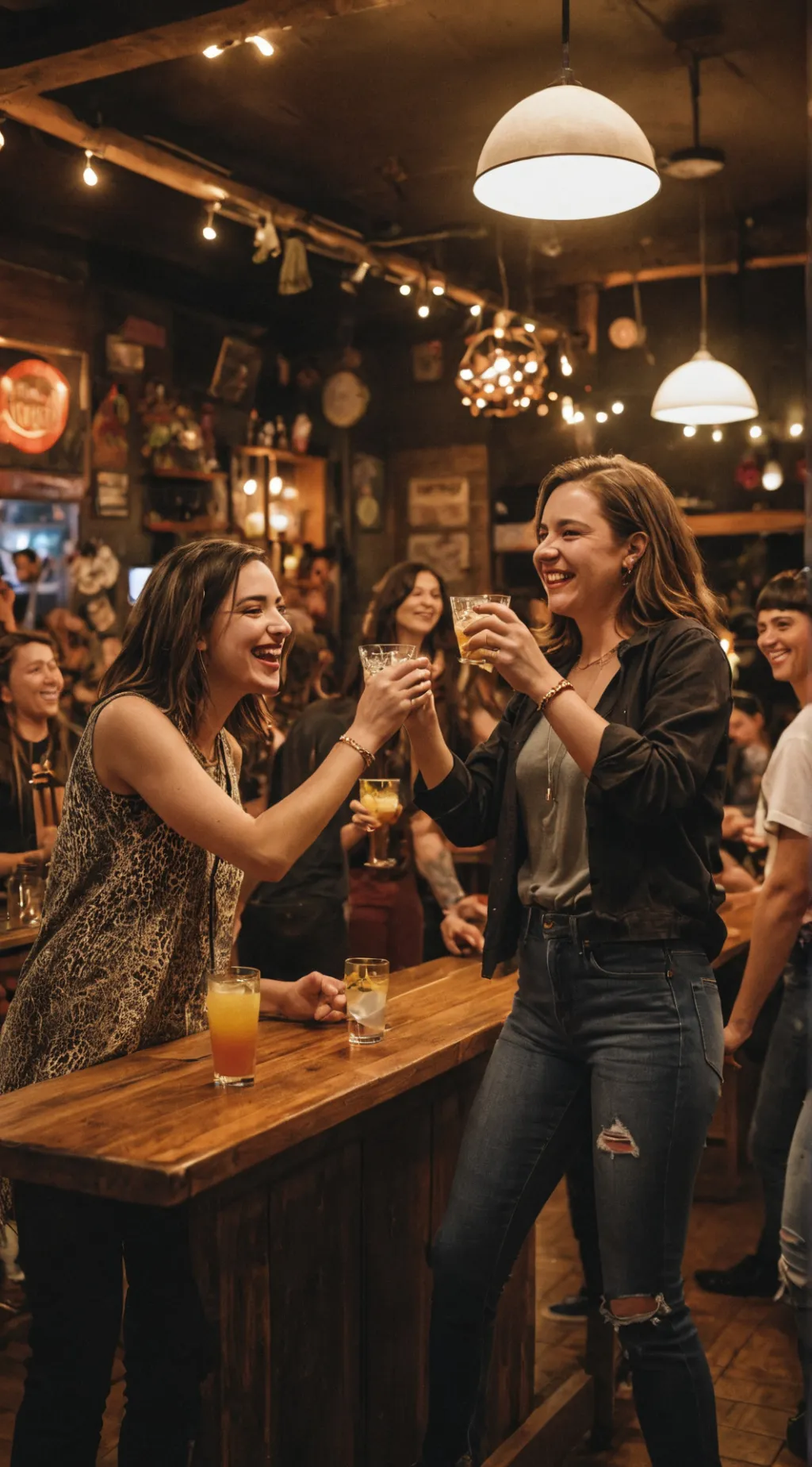 Talkie AI - Chat with A Lesbian Bar