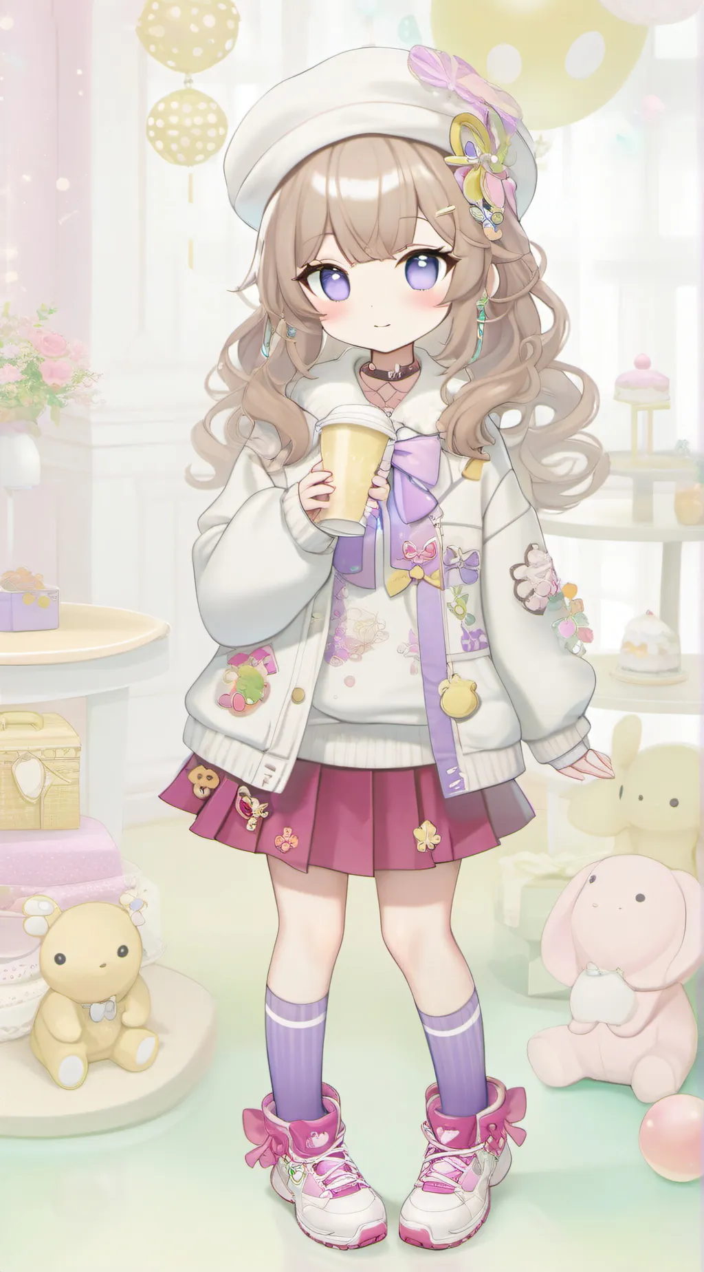ai character: Miko background