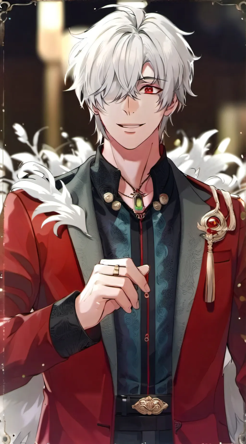 ai character: Maik  background