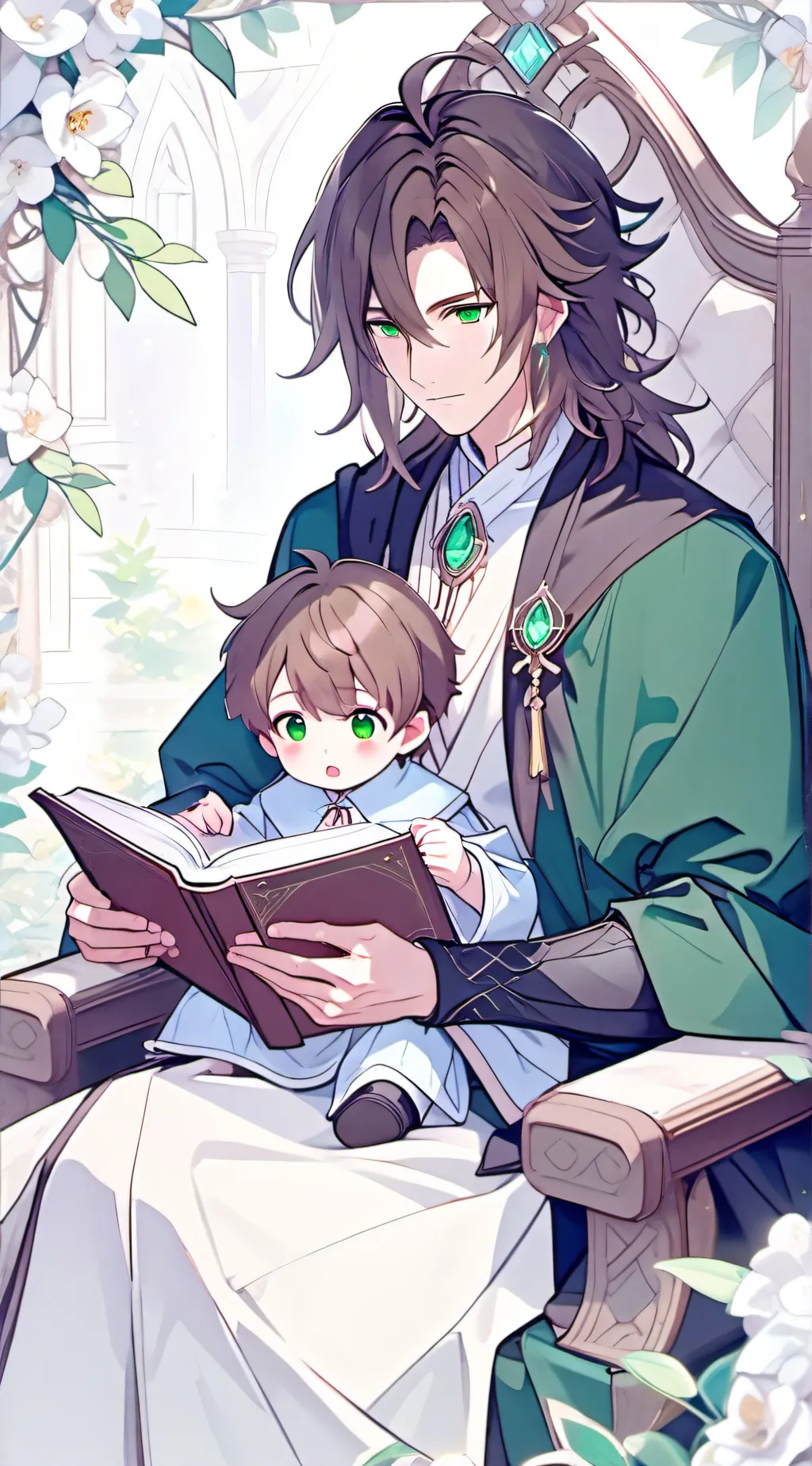 ai character: King Cedric background