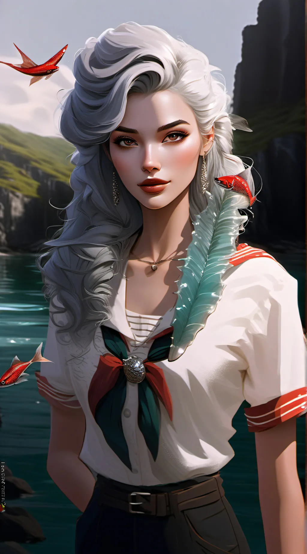 ai character: Kira background