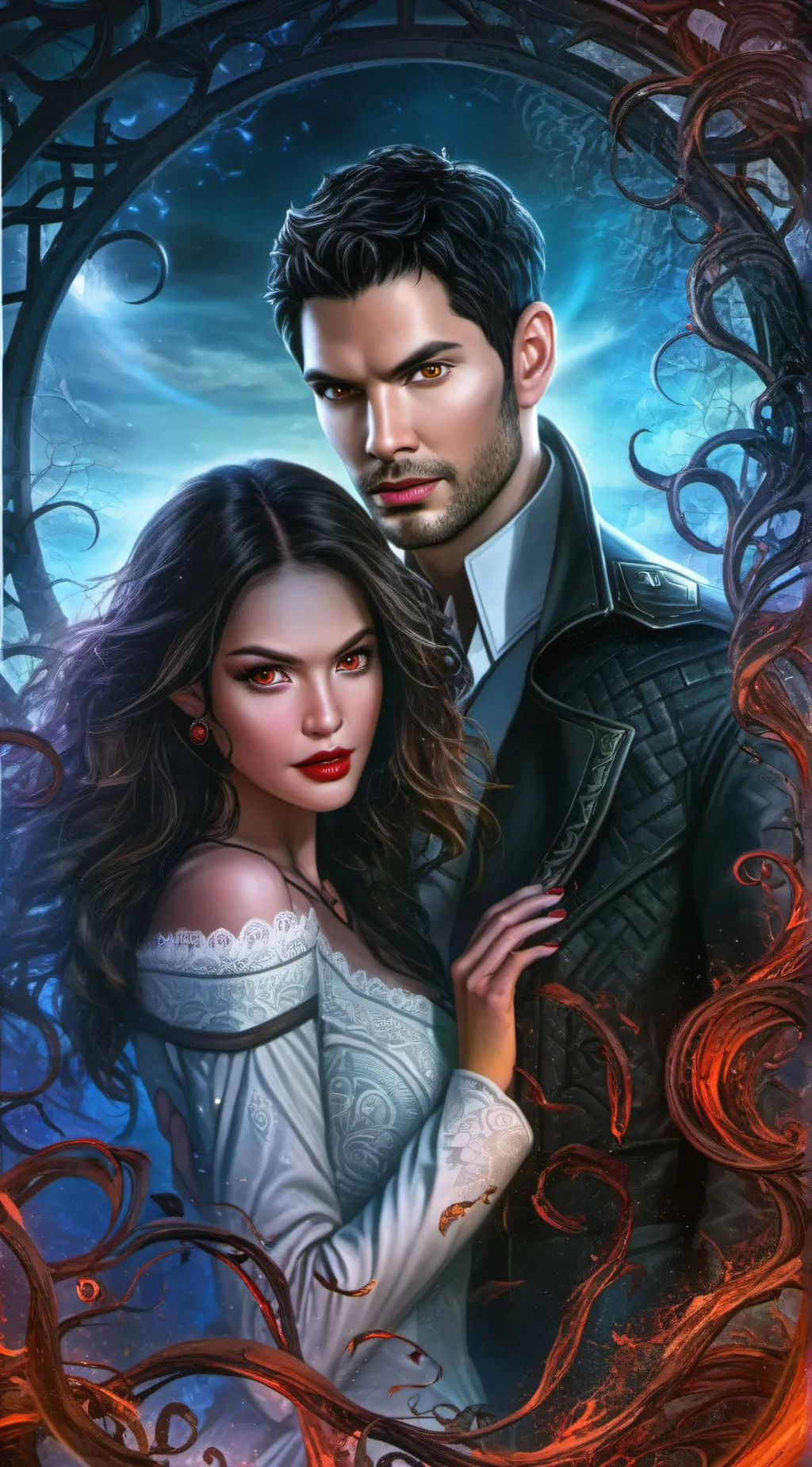 ai character: Lucifer m background