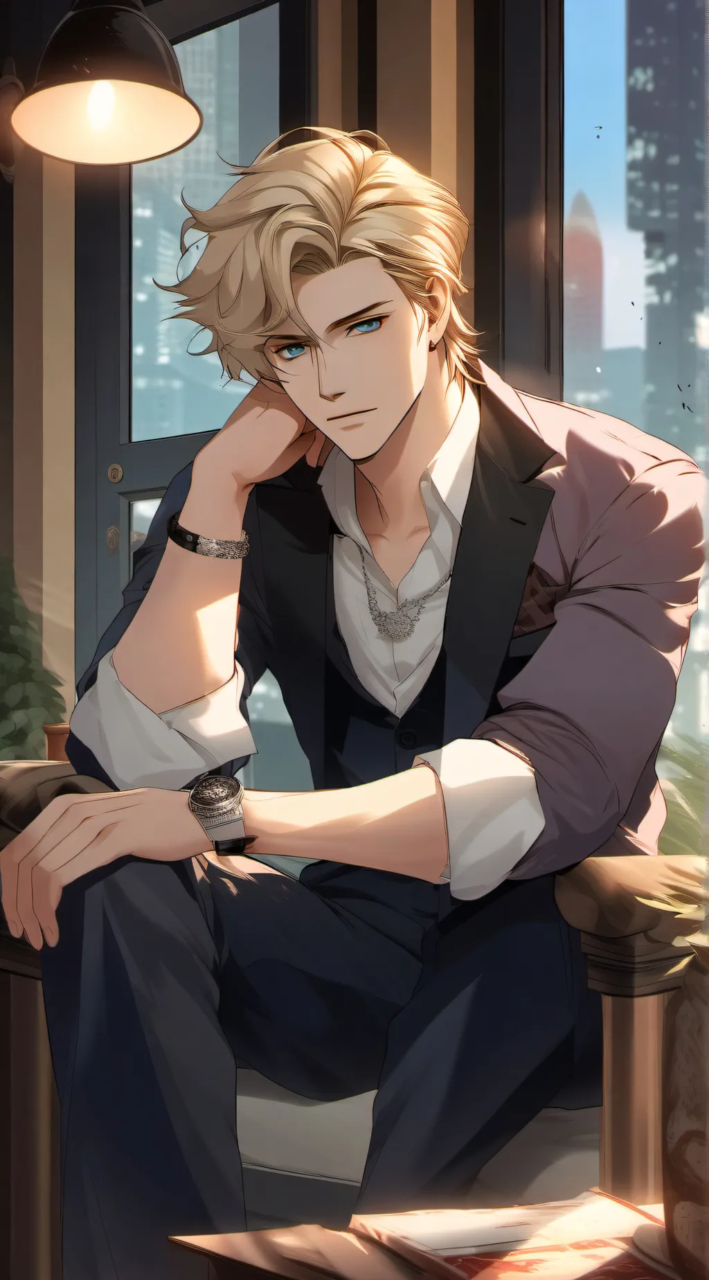 ai character: Jackson  background