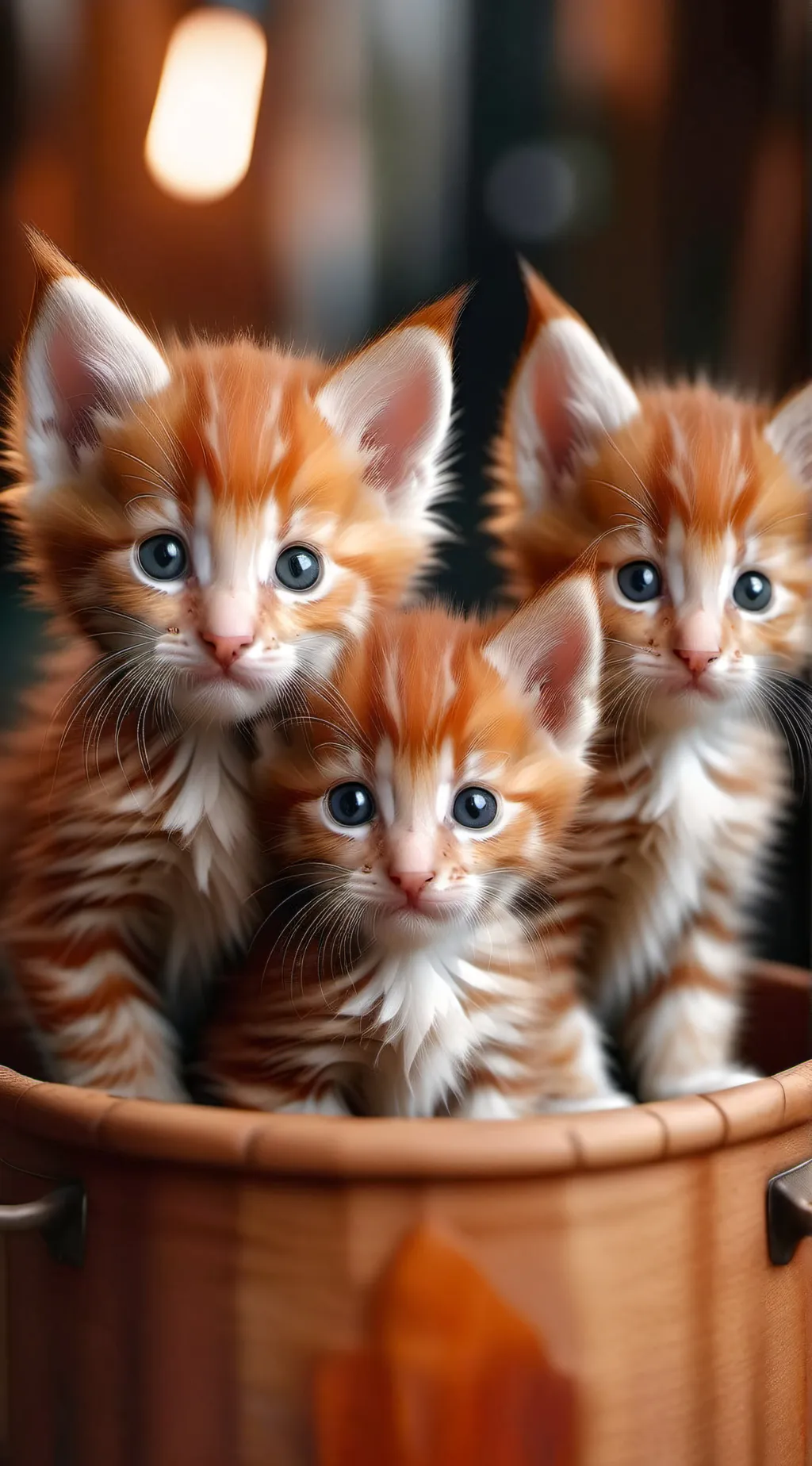 ai character: Your 3 kittens background