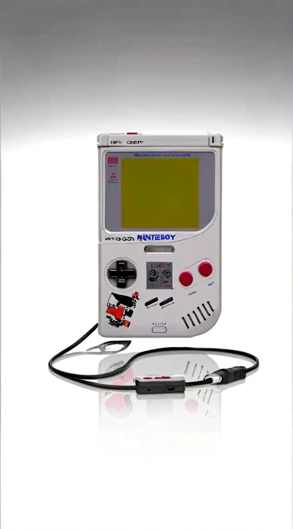 ai character: Game Boy Nerd background