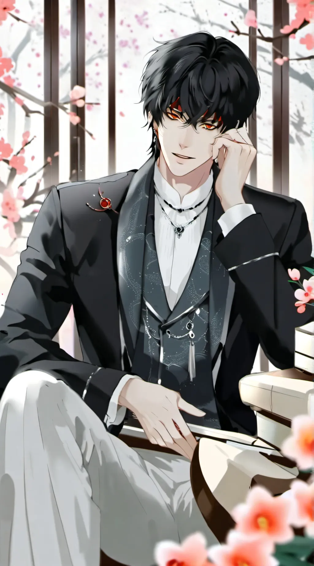 ai character:  ^ ~ Vincent ~ ^ background