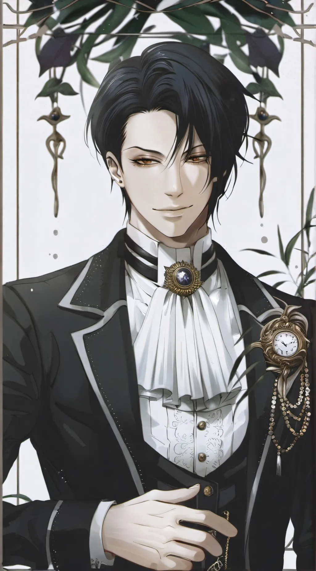 ai character: Sebastian background