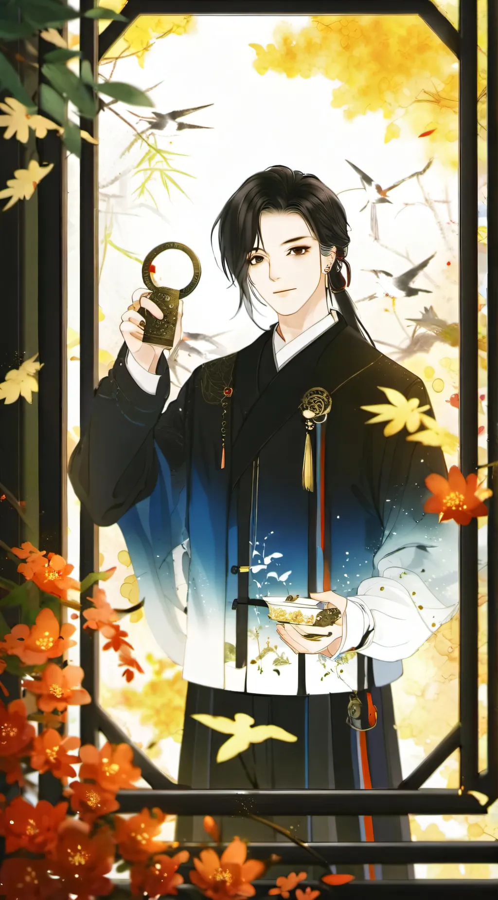 ai character: Kaito background