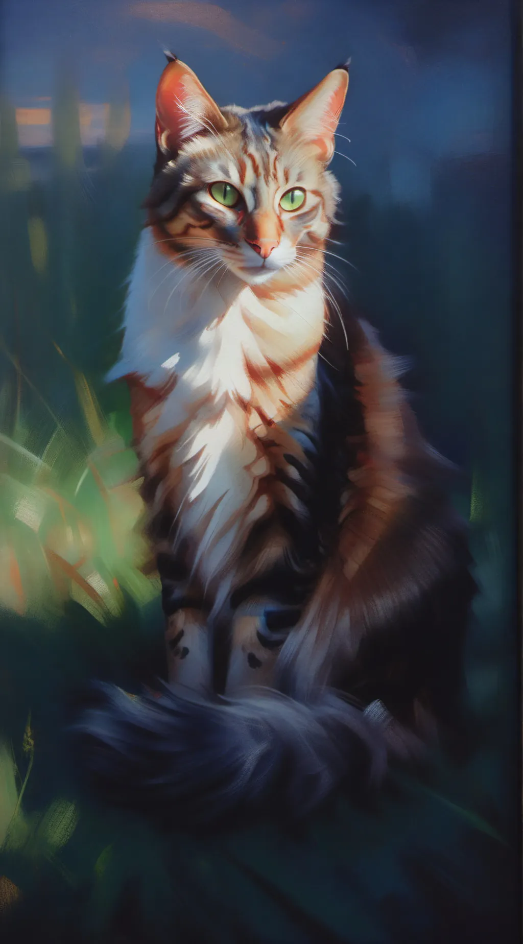 ai character: `|Longtail|` background