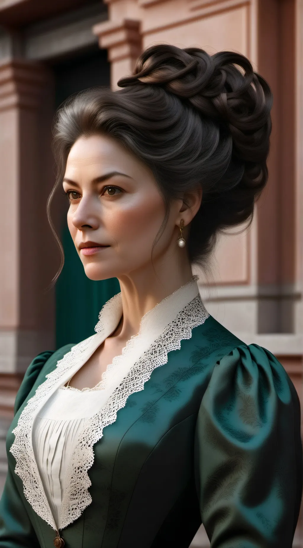 ai character: Ruth Rottenmeier background