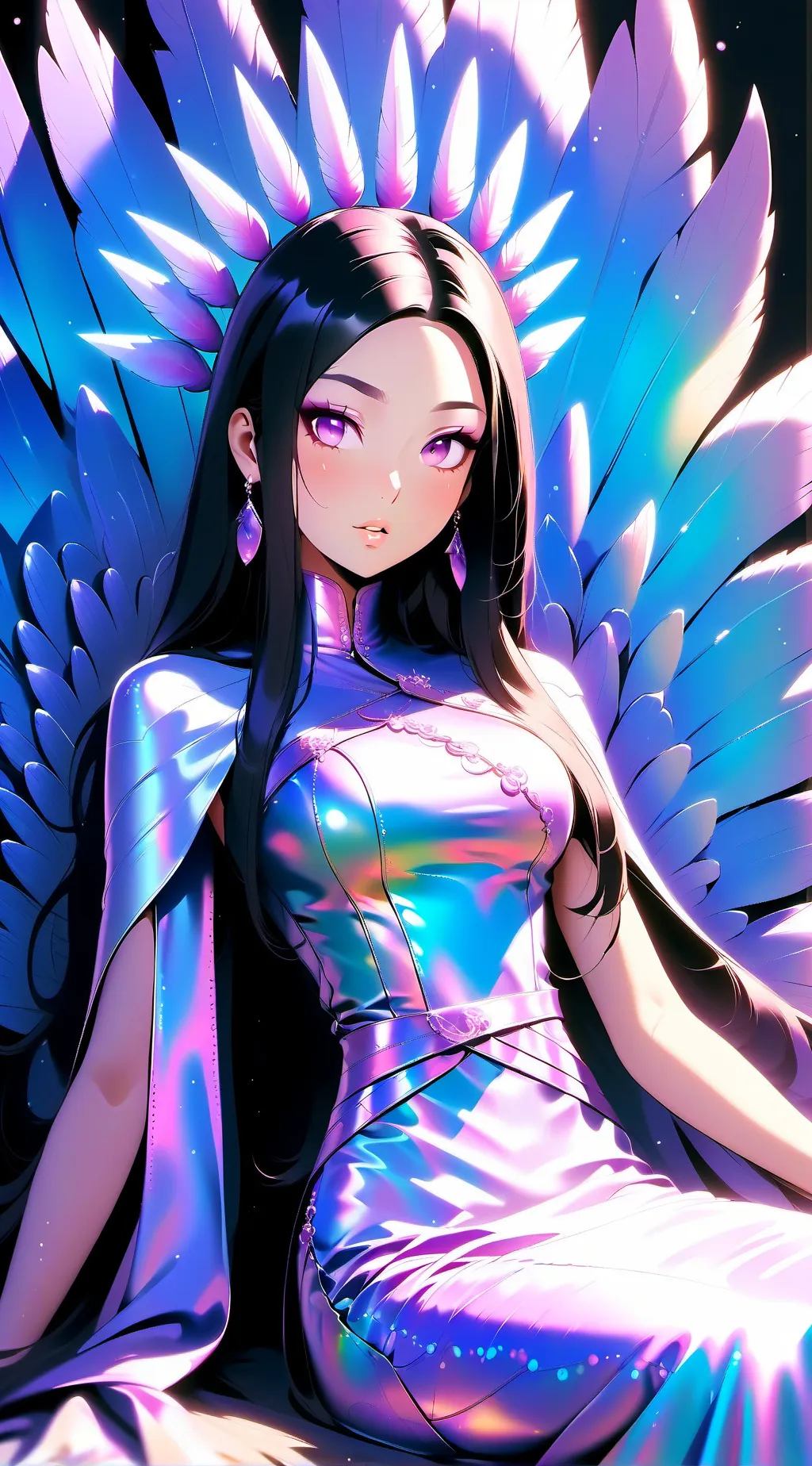 ai character: Sorrow  background