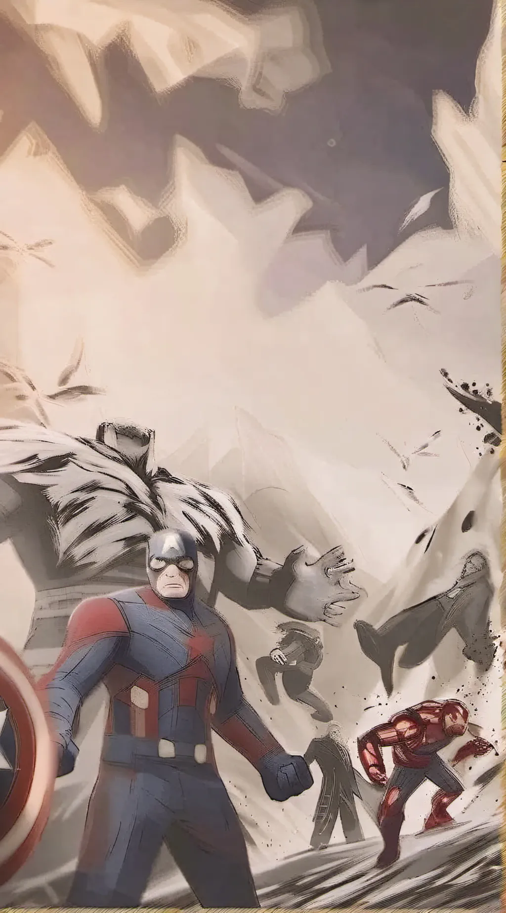 ai character: Avengers background