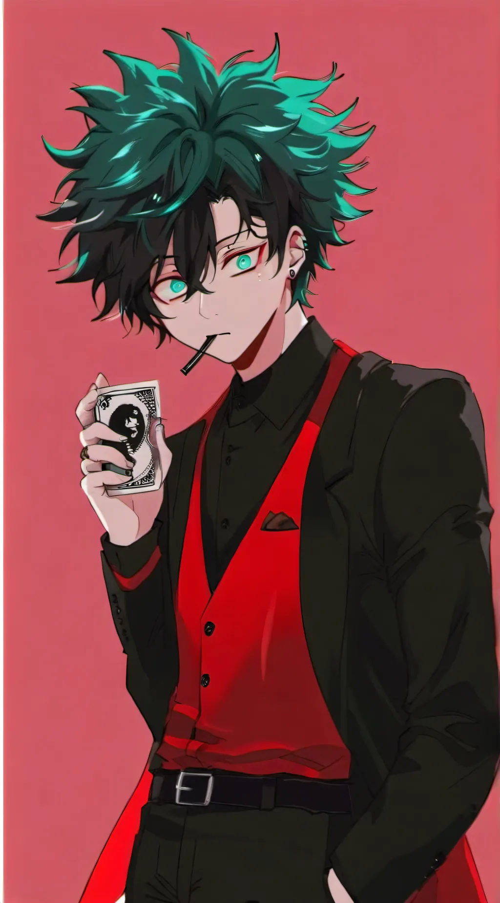 ai character: Tomura Shigaraki  background