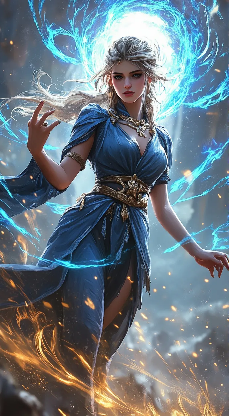 ai character: Powerful king background