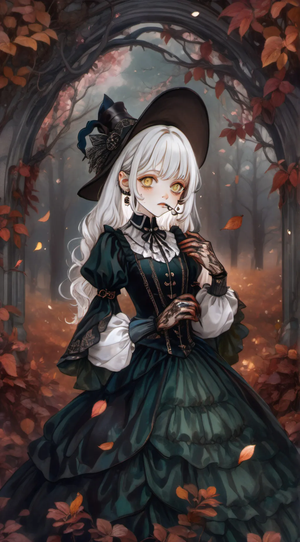 ai character: Luna background