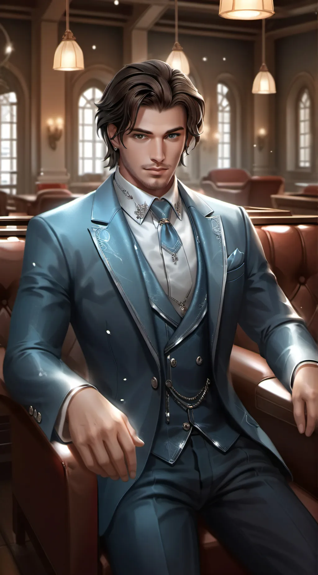 ai character: Mikhail  background