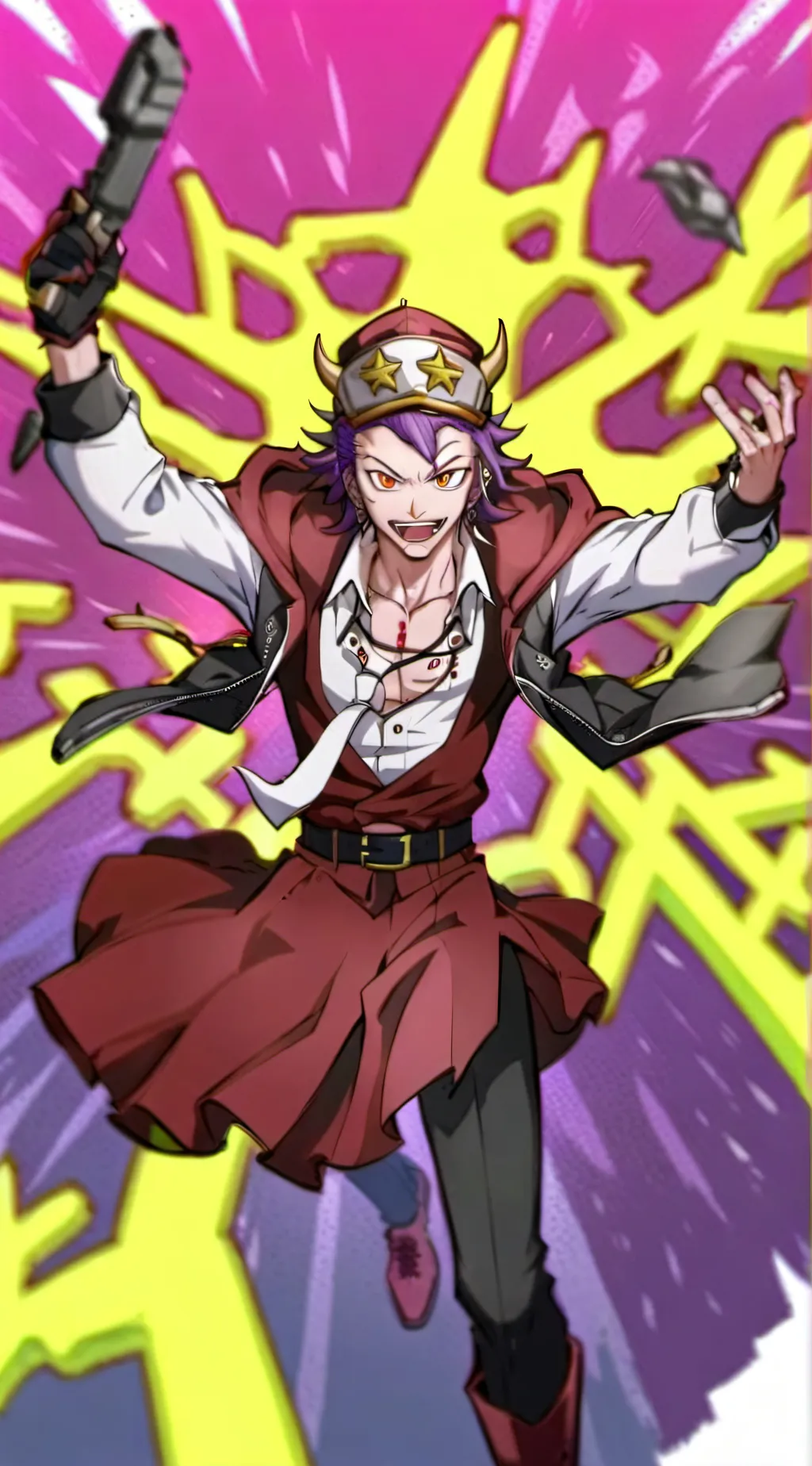 ai character: Kenji background